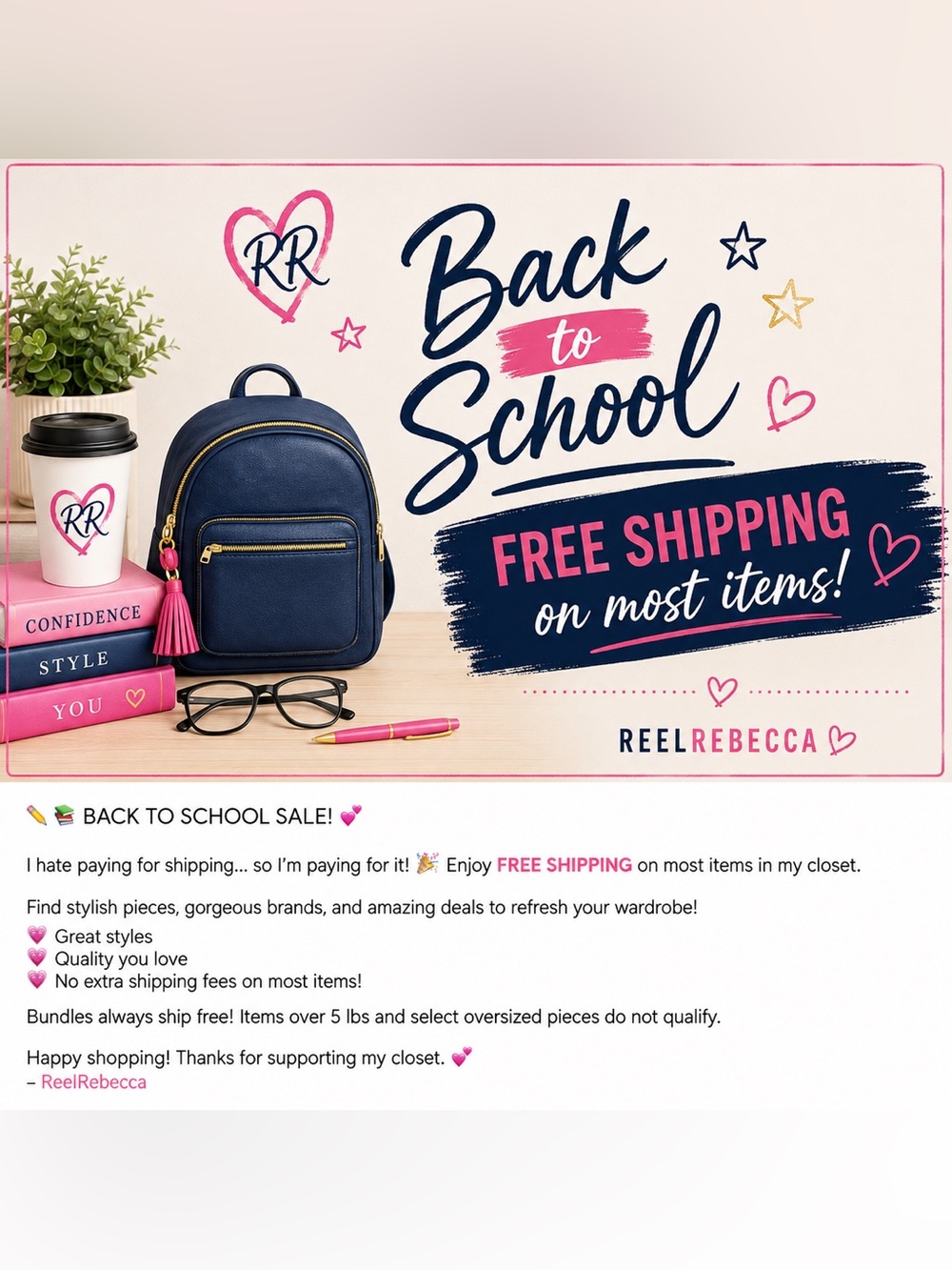 📚💗 BACK TO SCHOOL SALE! 💗📚